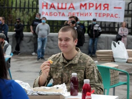 From hamburgers to helmets: How foreign companies in Ukraine are supporting the war effort
